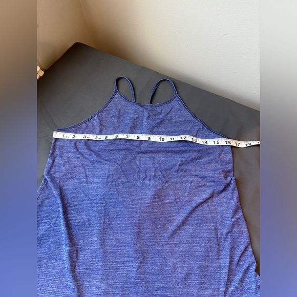 Lululemon Fast As Light Singlet Tank Top Size Small in
Heathered Psychic EUC - Picture 5 of 5